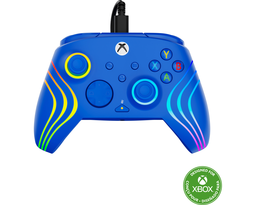 TURTLE BEACH Afterglow Wave Wired Ctrl. TBC-2002-25 Xbox SeriesX, Blue