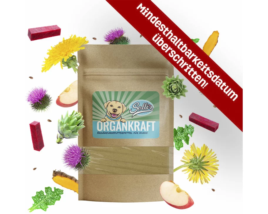 Solli's FE Hund Organkraft - Pulver für Leber & Milz 100g