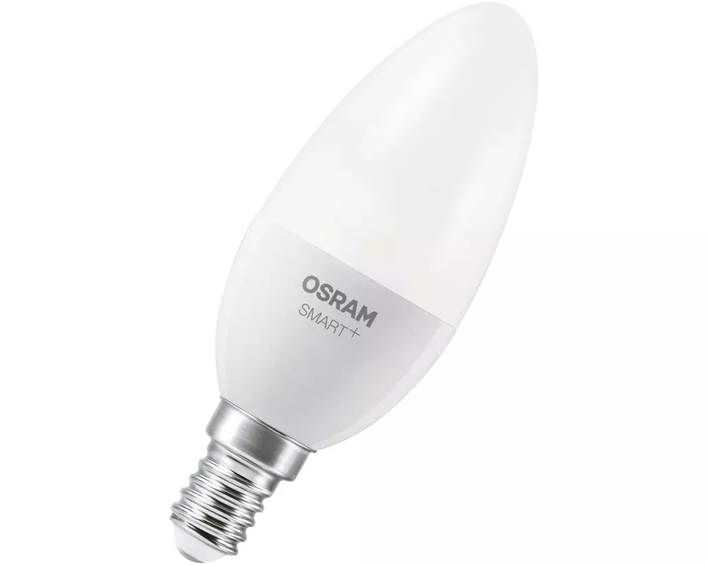 OSRAM Leuchtmittel B40 SMART+ WiFi, E14, 4.9 W, TW