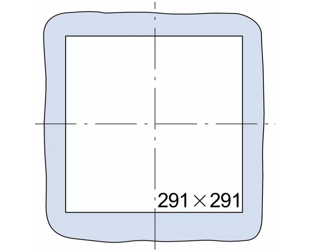 APC ClimaSys forced vent IP54 850m3/h 230V with outlet grille and filter G2