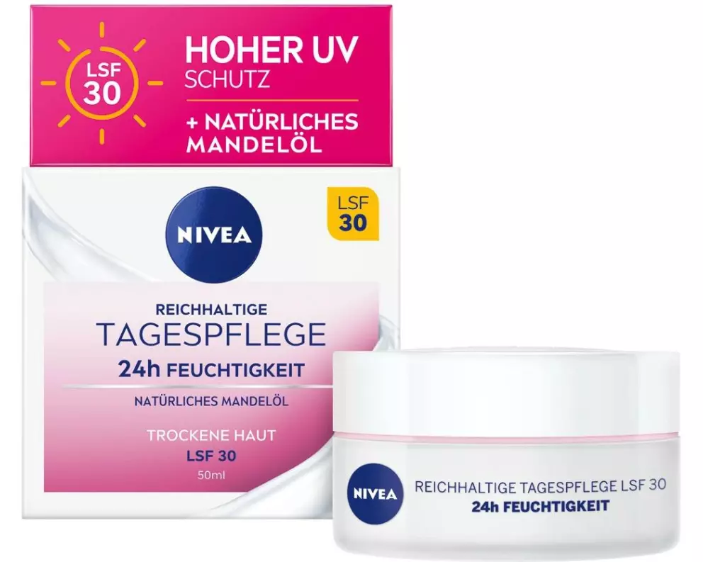 NIVEA Tagescrème Care reichhaltig LSF 30 50 ml