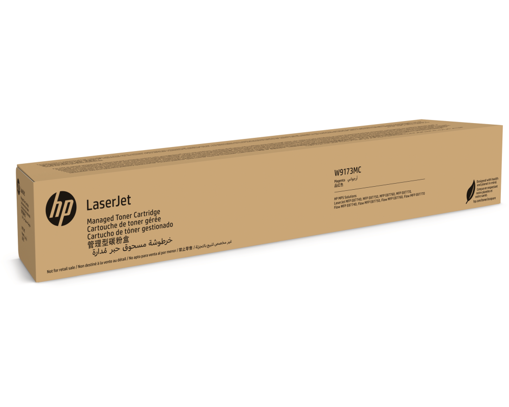 HP Managed Toner Cartrid. magenta W9173MC LaserJet MFP E87740 45'000 S.