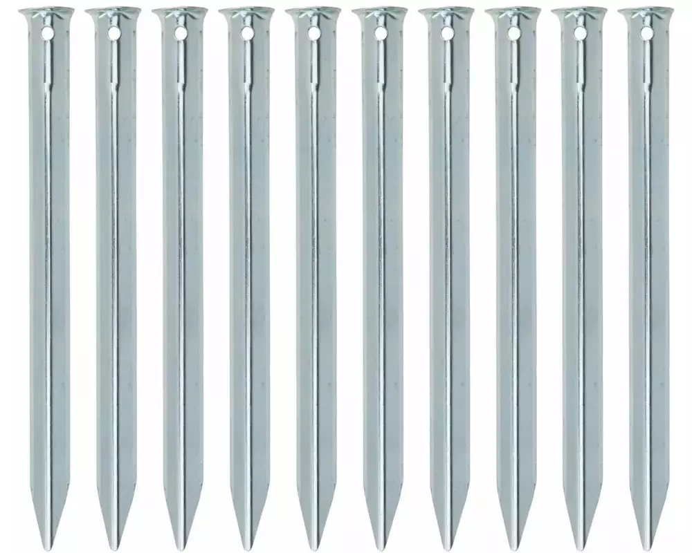 FTM Stahl-Hering breit 10 Stück, 23 cm