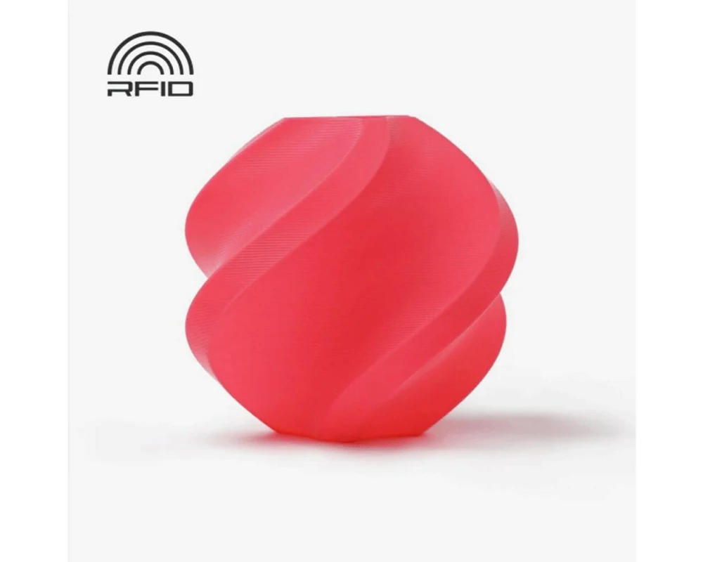 Bambu Lab Basic PLA 1.75 mm 1 kg Rosa auf Spule
