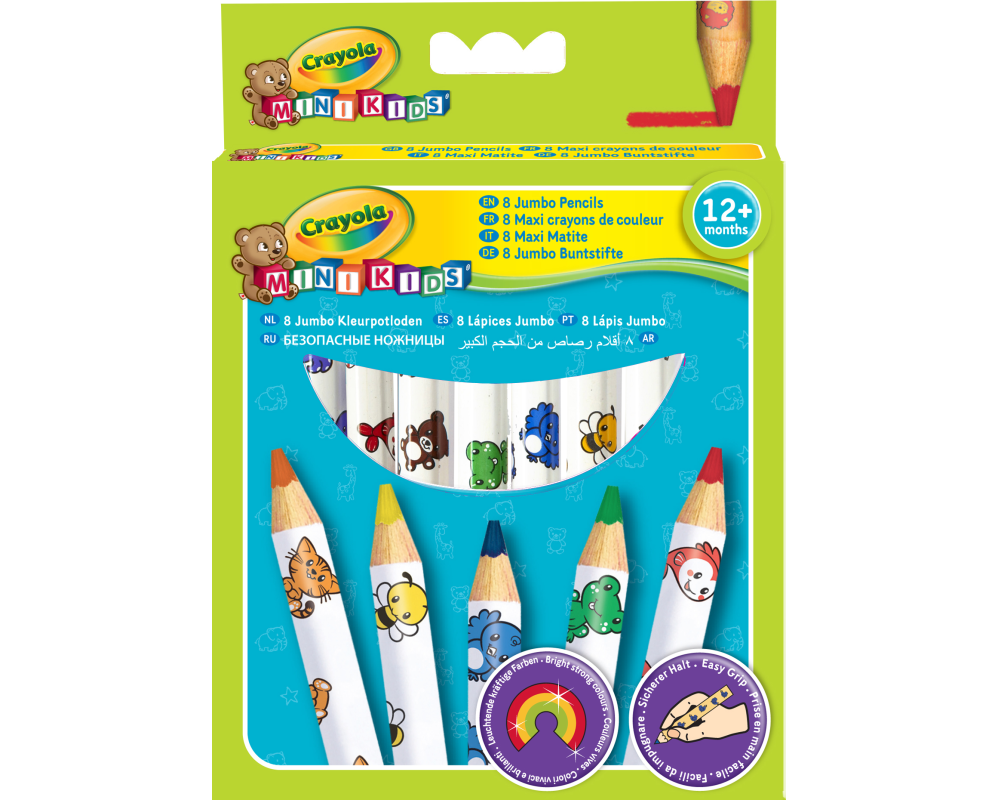 CRAYOLA Jumbo Buntstifte 81-0008 8 Stück