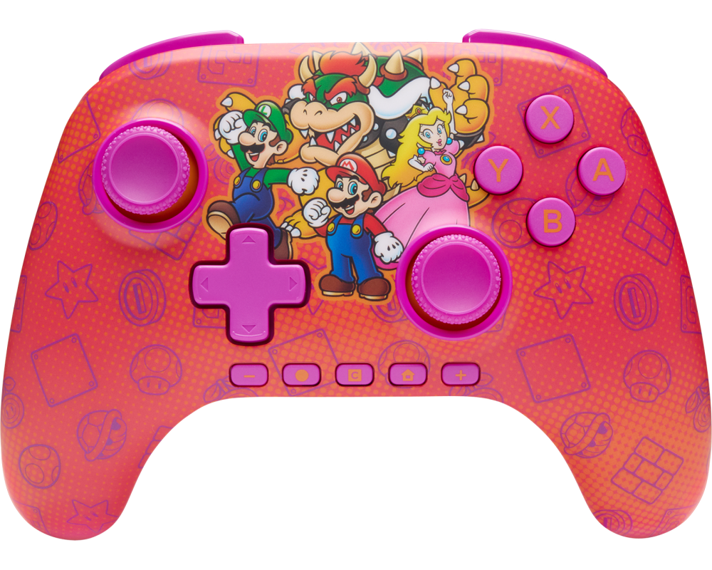 POWER A Advantage Wireless Ctrl. NSGP0548 NSW2, Mario & Friends