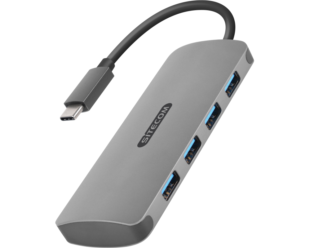 SITECOM USB-C Hub 4 Port CN-383 USB 3.1-A 5Gbps
