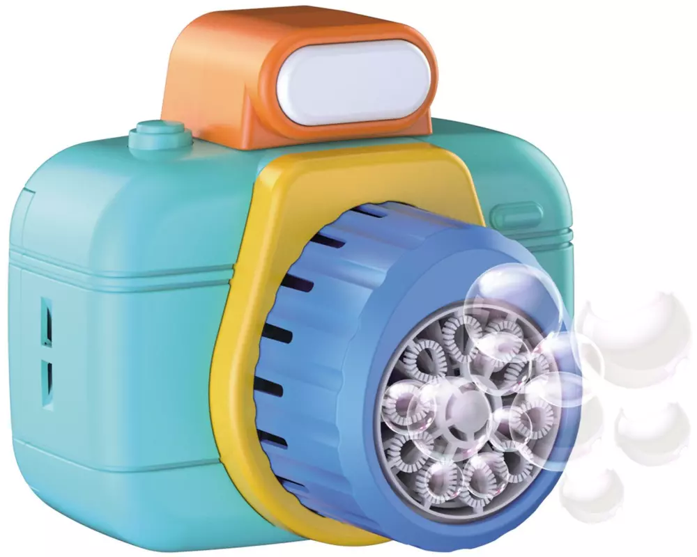 Meili Seifenblasen Magic Bubble Kamera mit Licht assortiert