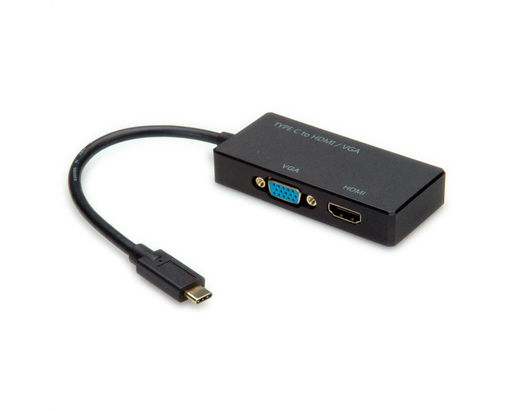 VALUE Display Adapter USB Typ C - VGA / HDMI