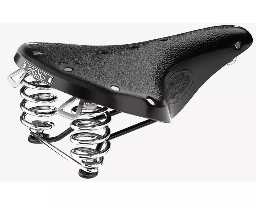 BROOKS Fahrradsattel B67 Schwarz