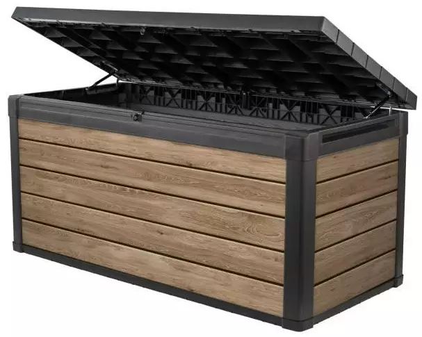 Keter Deckbox 150 - Ashwood 151.7 x 72.5 x 70 cm Anthrazit