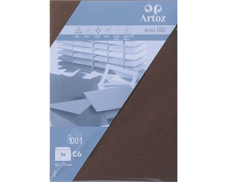 ARTOZ Couverts 1001 C6 107324186 100g, braun 5 Stück
