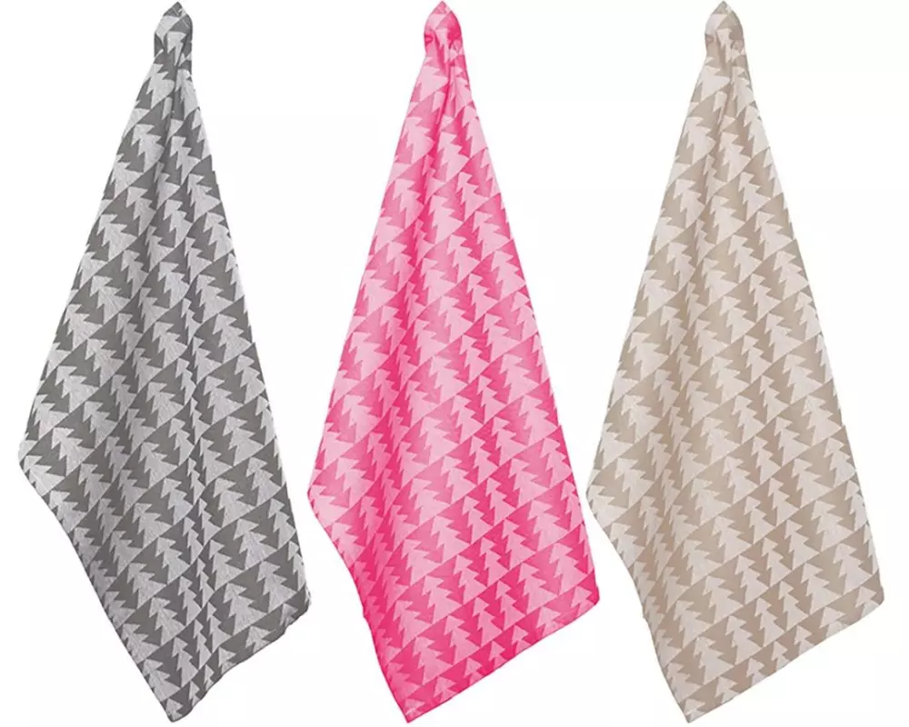 pad Geschirrtuch Tree, 50 x 70 cm, 3er Set