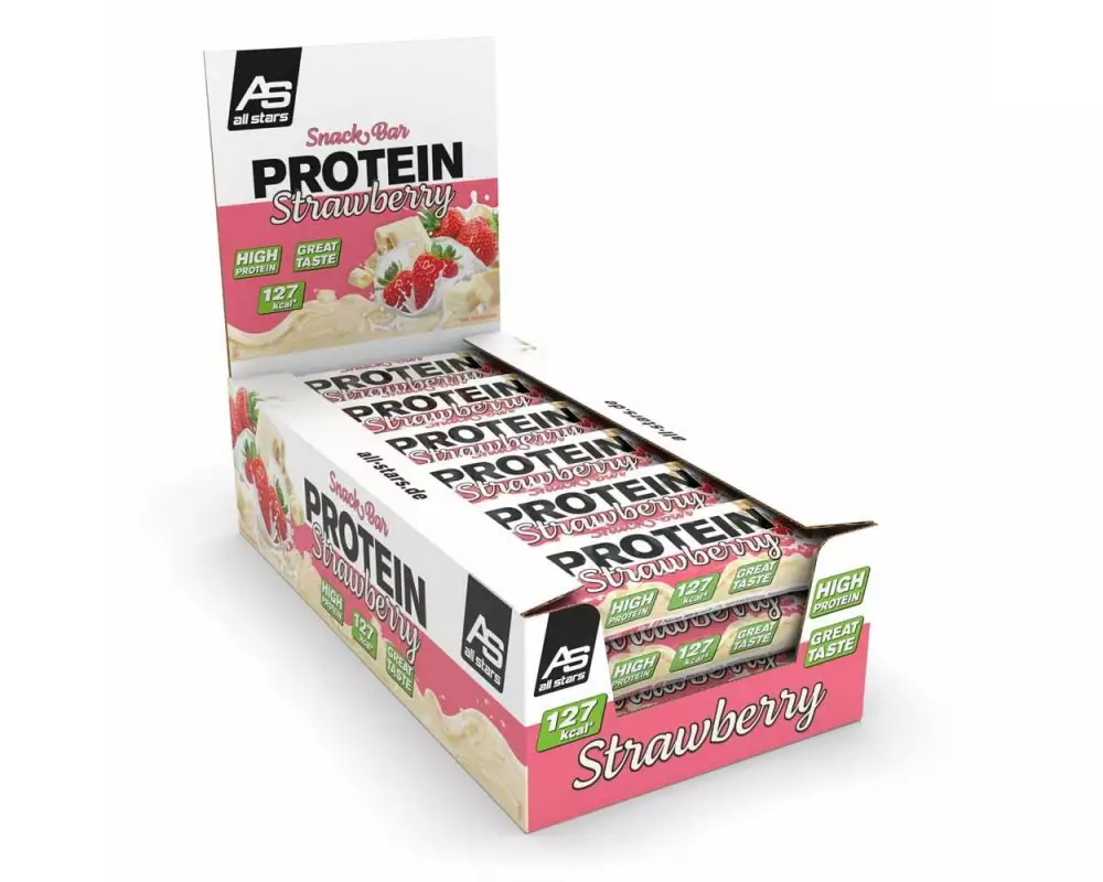 All Stars Riegel Protein Snack Erdbeere 35 g