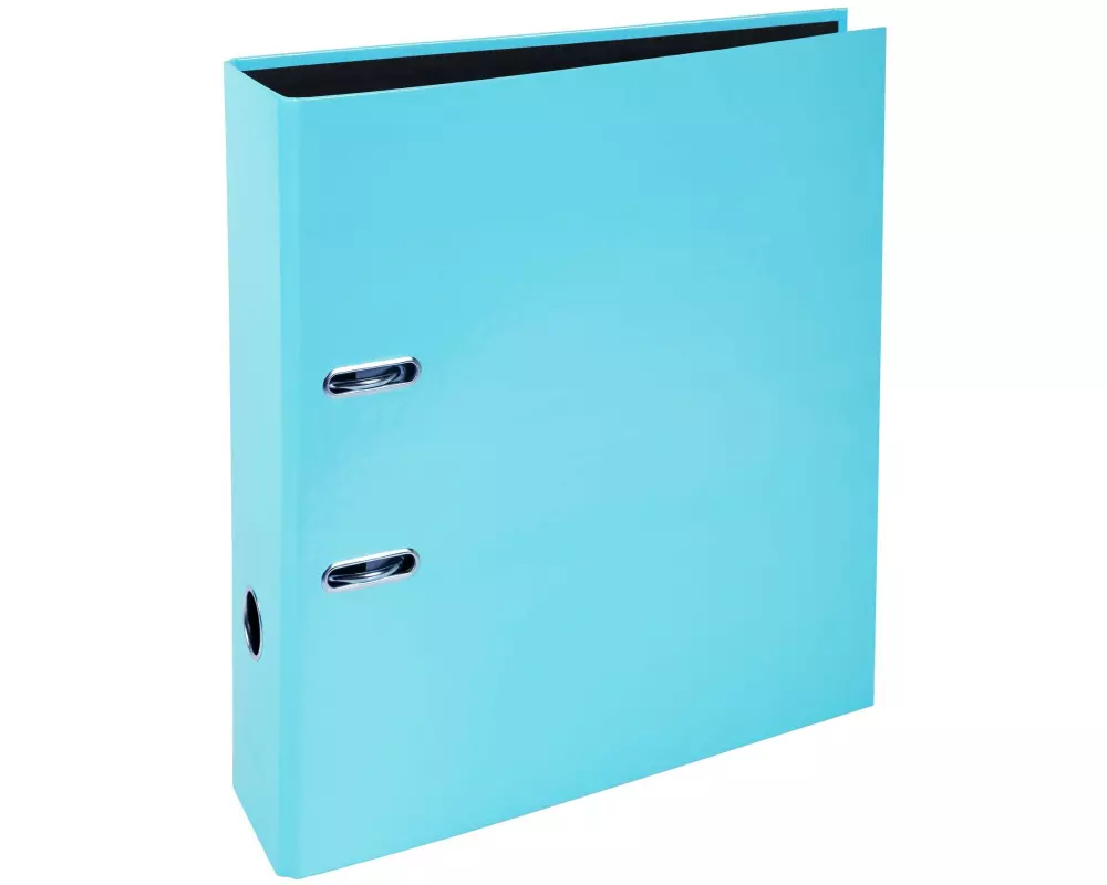 Exacompta Ordner Aquarel A4 8 cm, Pastell Blau