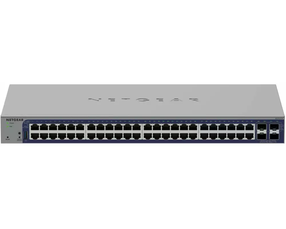 Netgear SFP+ Switch GS752TX 52 Port