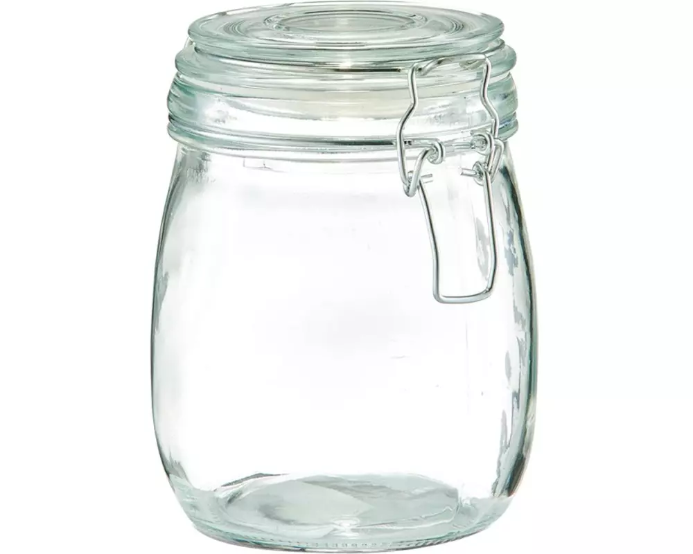 Zeller Present Vorratsglas mit Bügelverschluss 0.75 l