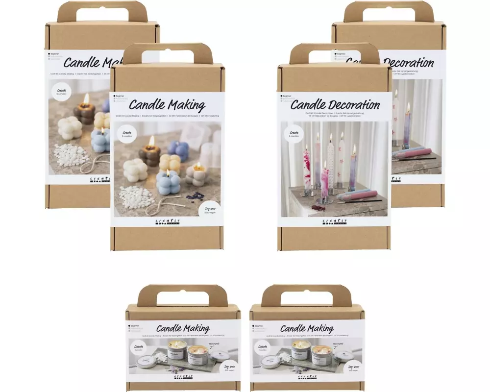 Creativ Company Bastelset Kerzen giessen