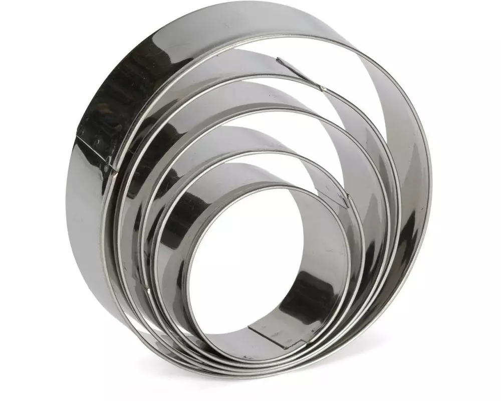 Patisse Guetzli-Ausstecher Kreise, 5-teilig