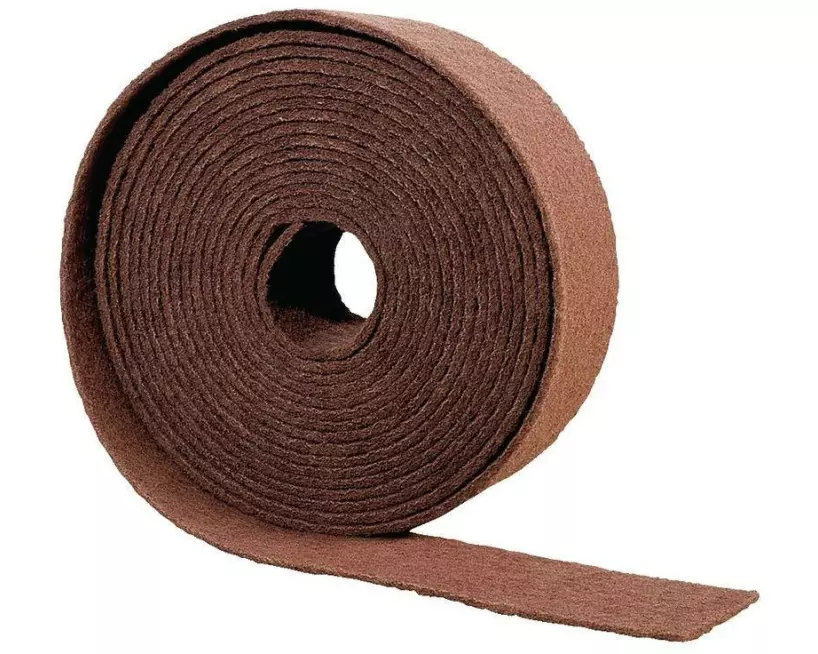 Pferd Vlies-Schleifrolle mittel, 100 mm x 10 m
