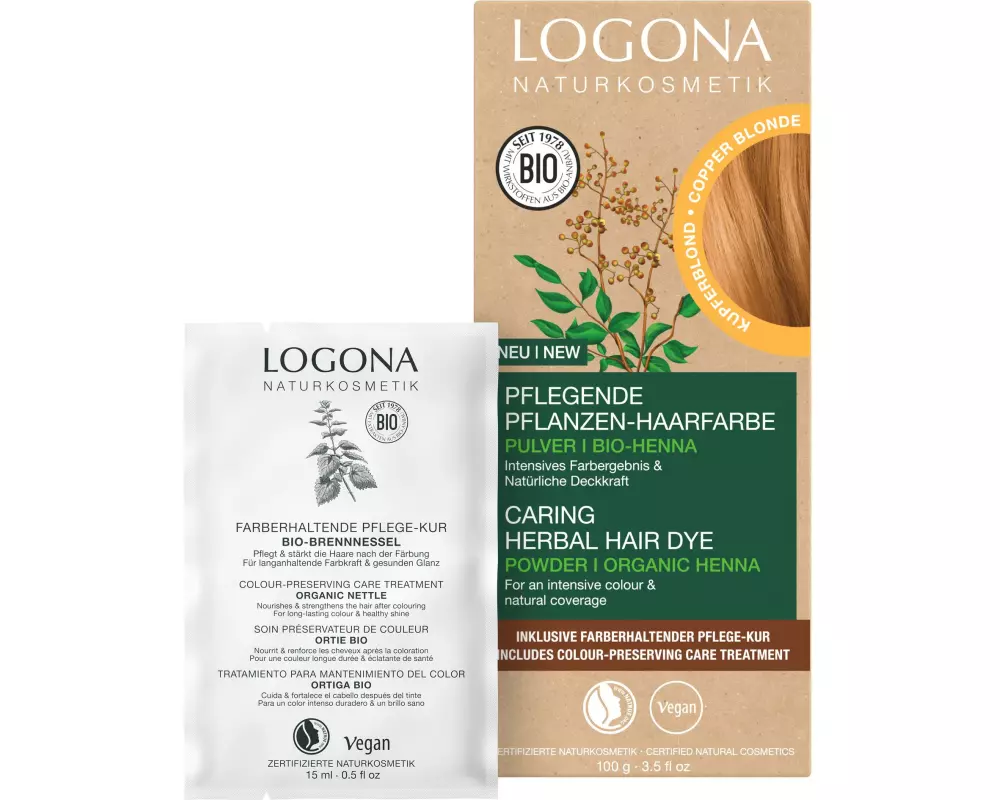 Logona Haarcoloration Kupferblond