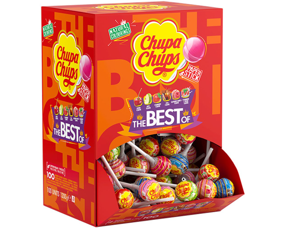 CHUPA CHUPS The Best of 2229 100x12g