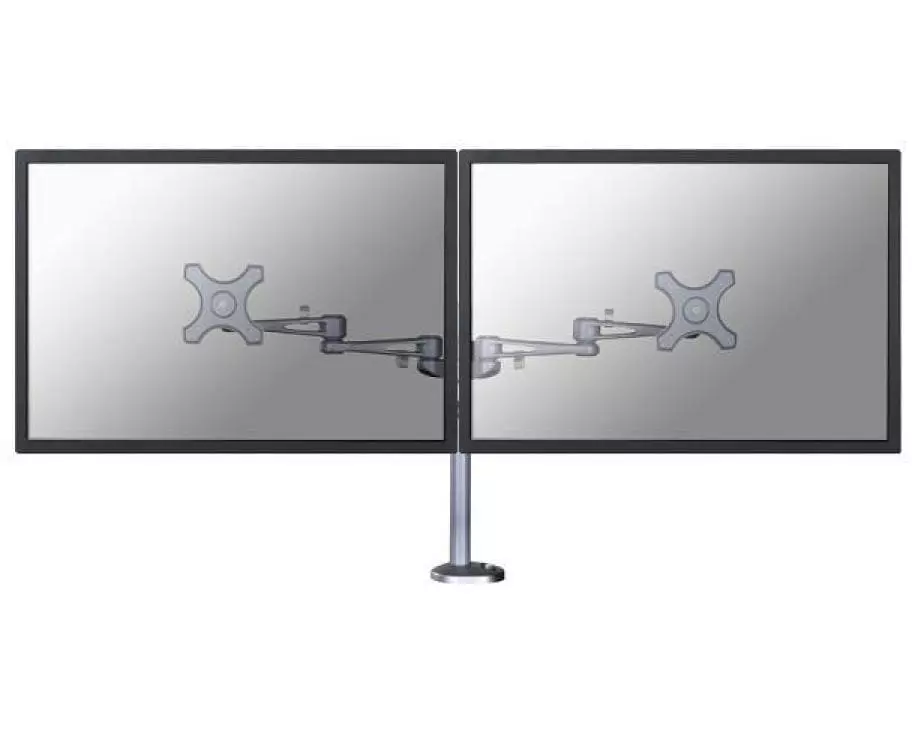 NEOMOUNTS Tischhalterung FPMA-D935DG bis 12 kg – Silber