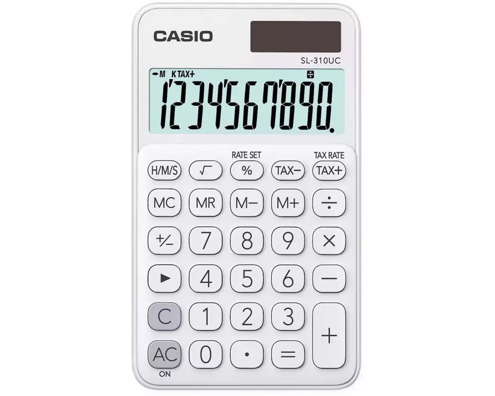 Casio Taschenrechner SL-310UC-WE Weiss