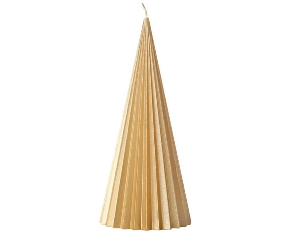 Villeroy & Boch Weihnachtskerze Christmas Chic Gold 20 cm Gold