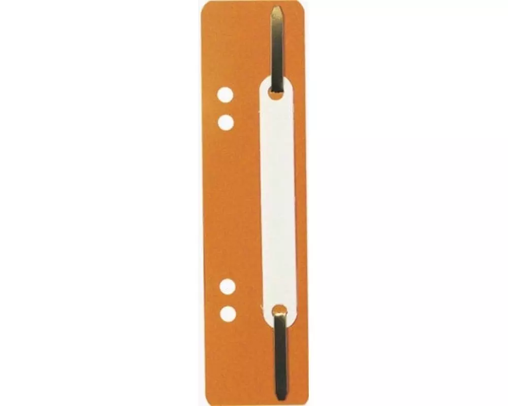 Exacompta Heftstreifen mit Doppellochung, 25 Stück, Orange