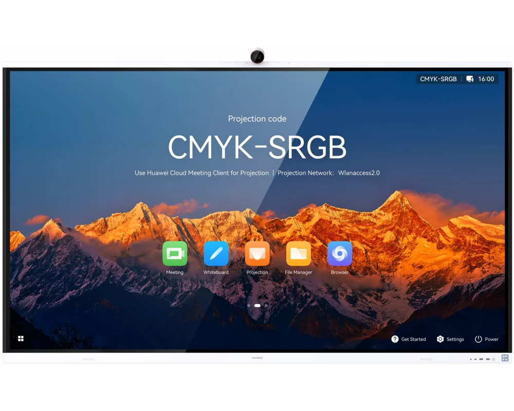 HUAWEI IdeaHub S2 IHS2-86SA, Intelligent Collaboration Device, 86inch, infrared screen, Jade white (P)