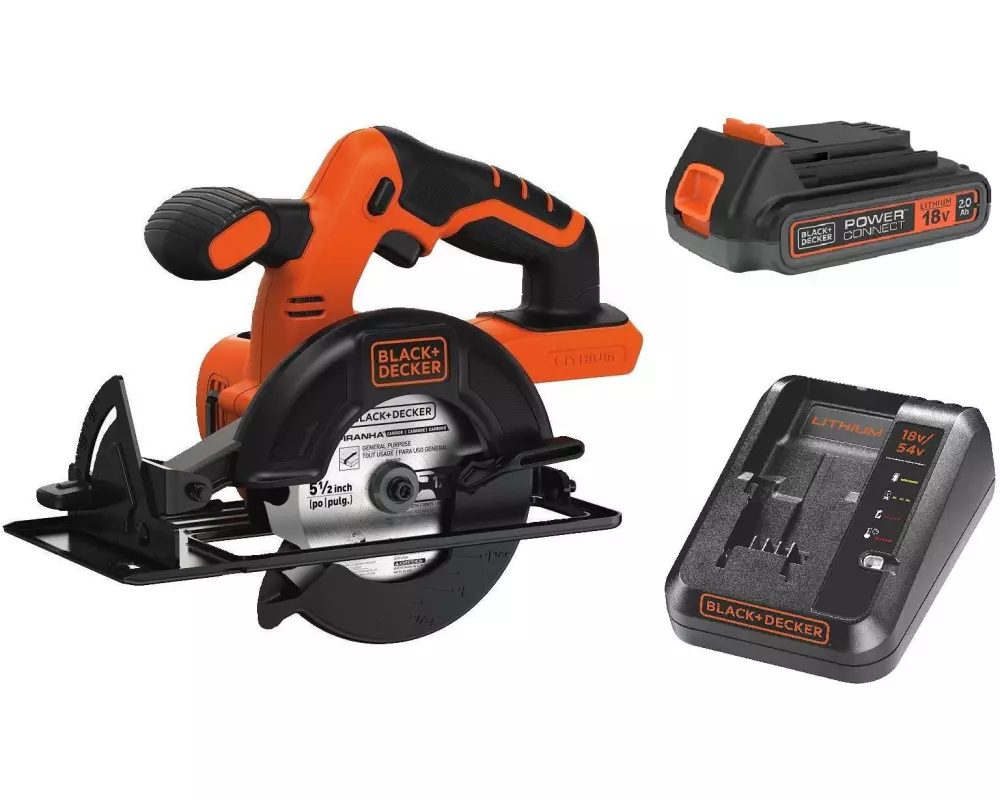 Black & Decker Akku-Handkreissäge BDCCS18 Kit 18 V