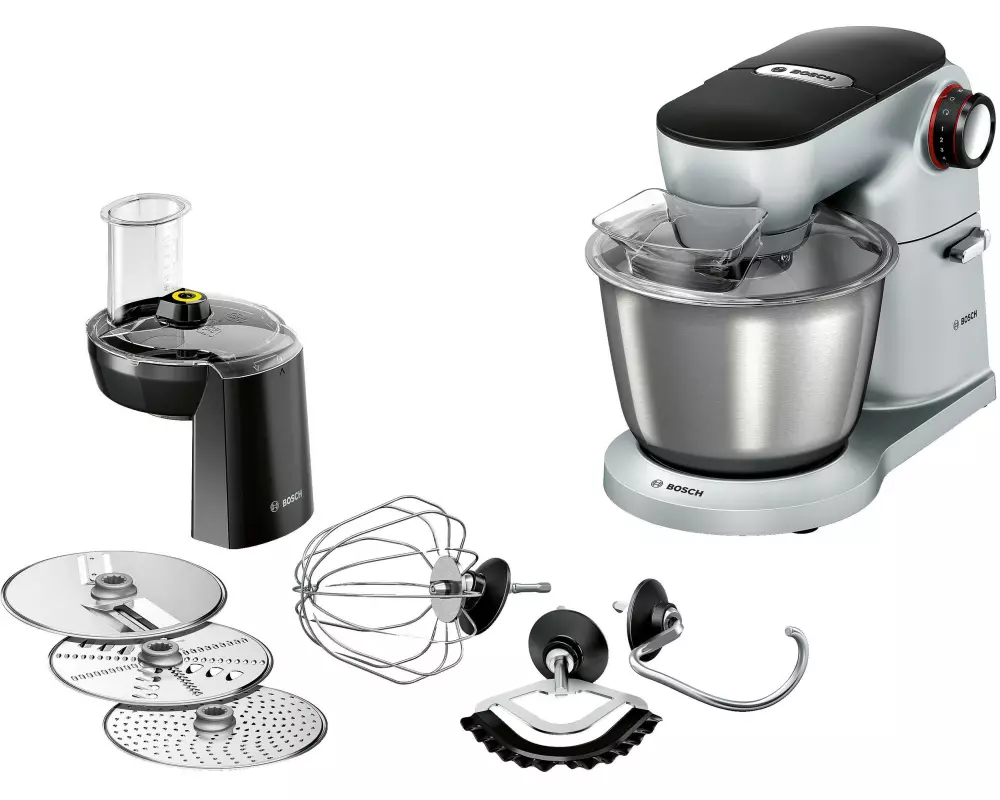 Bosch Küchenmaschine Serie 8 OptiMUM Schwarz/Silber