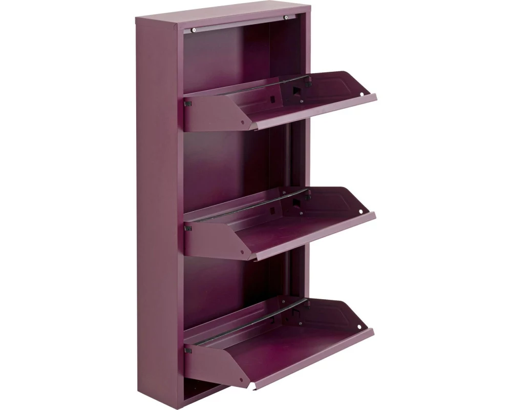 Kare Schuhschrank Caruso 3, Beere