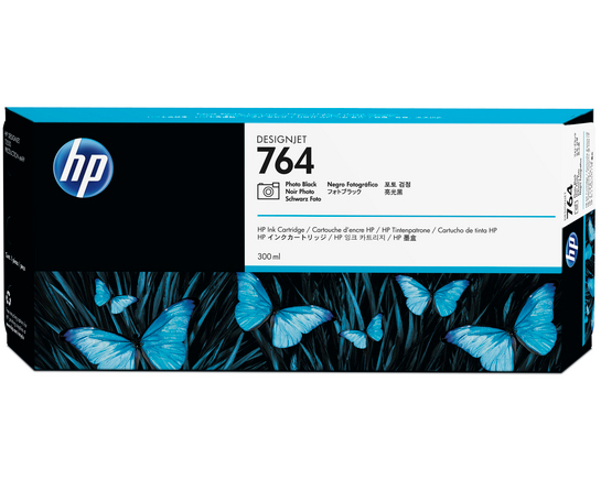 HP Tintenpatrone 764 photo black C1Q17A DesignJet T3500 300ml