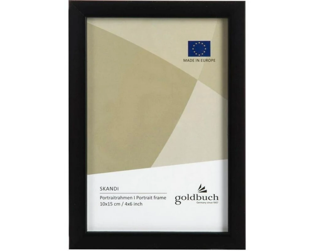 Goldbuch Bilderrahmen Anthrazit, 10 x 15 cm