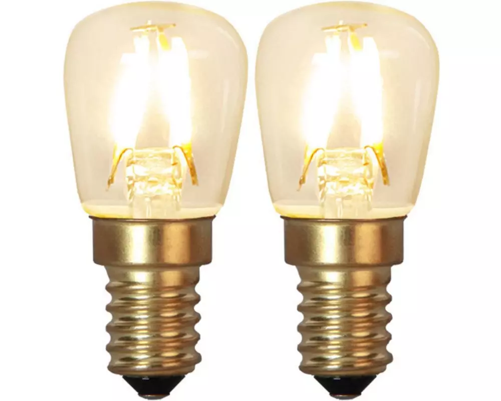 Star Trading LED Leuchtmittel E14 2 Pack 90 lm, 2100K, 1.3W, 230 V