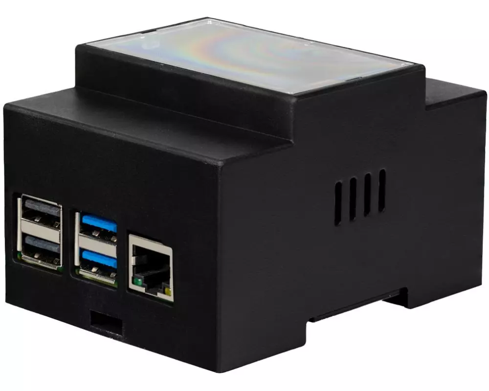 jOY-iT Raspberry Pi 4 DIN-Hutschienengehäuse