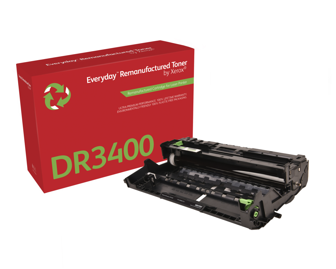 Xerox Everyday™ Mono Wiederaufbereitete Trommel von , kompatibel mit Brother DR3400, Standardkapazität