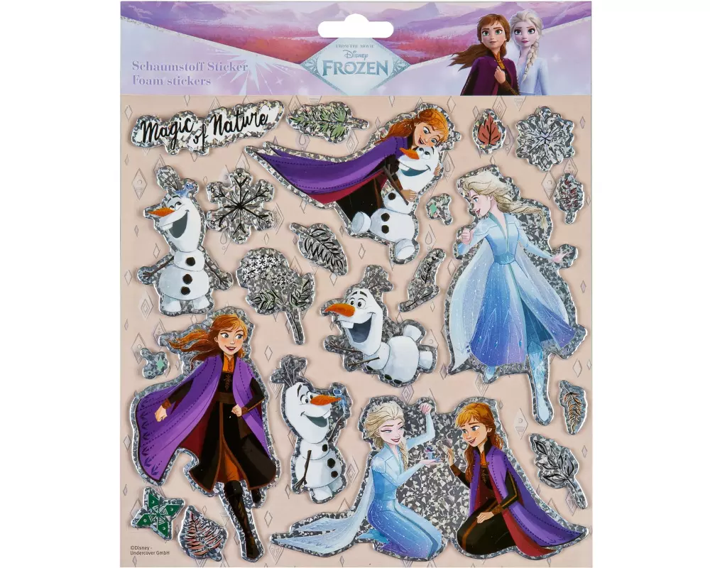 Undercover Motivsticker Frozen mit 20 Stickern