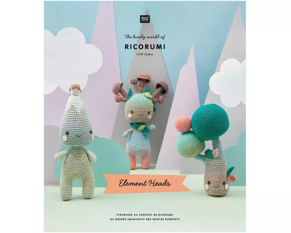 Rico Design Handbuch Ricorumi Element Heads 36 Seiten