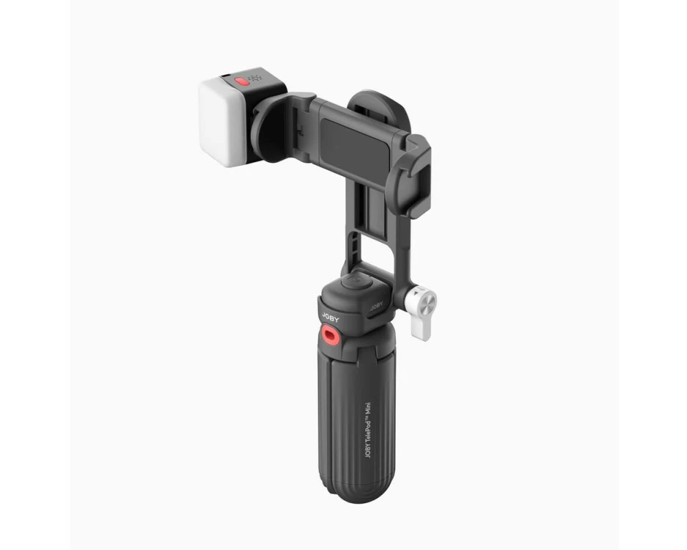 Joby TP02 Kompakt, Mini, mit Selfie-Stick und LED-Leuchte
