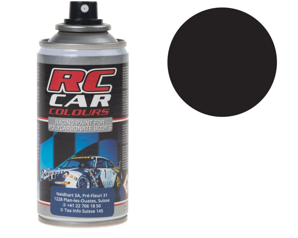 Ghiant Lexanspray RC CAR Schwarz 610 150 ml