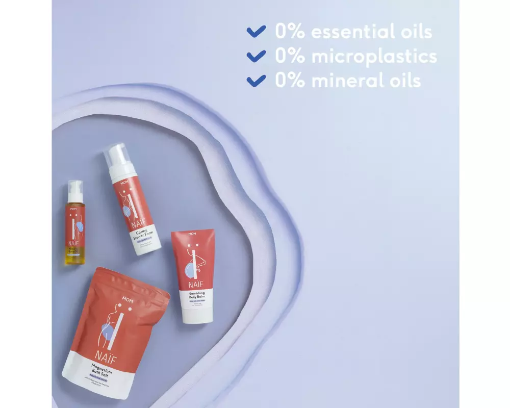 NAÏF Mom entspannendes Körperöl 100 ml