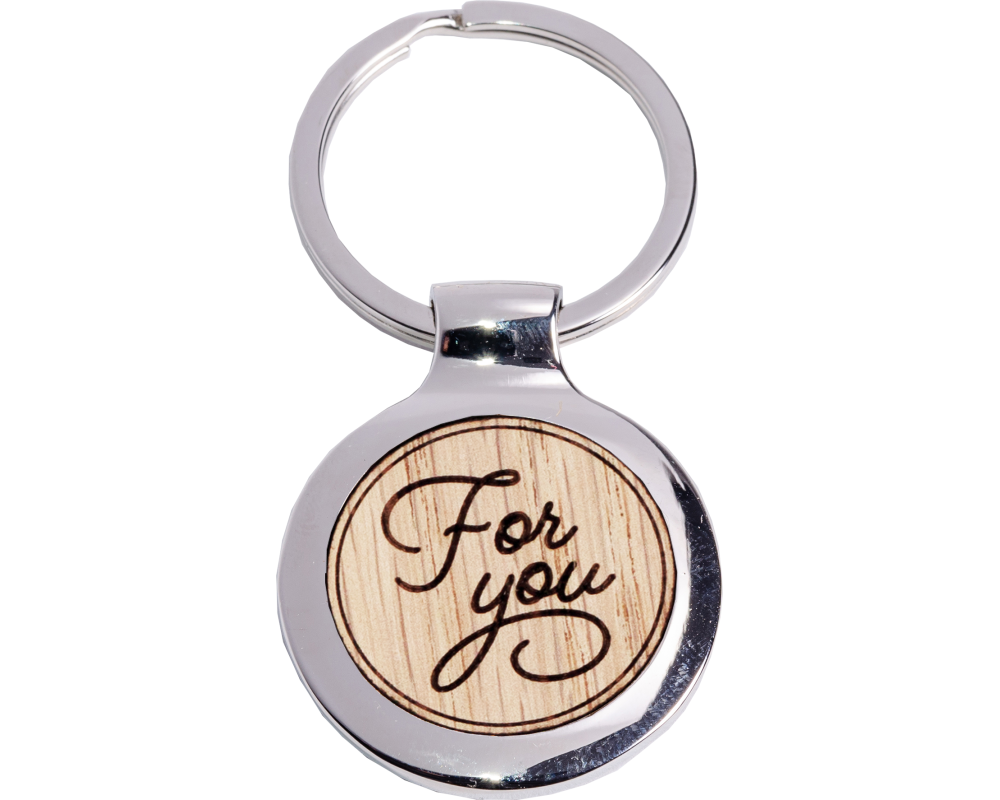 ROOST Schlüsselanhänger 3.5x3cm SA318 For you, rund