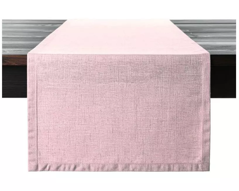 PROFLAX Tischläufer Leinen 50 x 150 cm, Rose