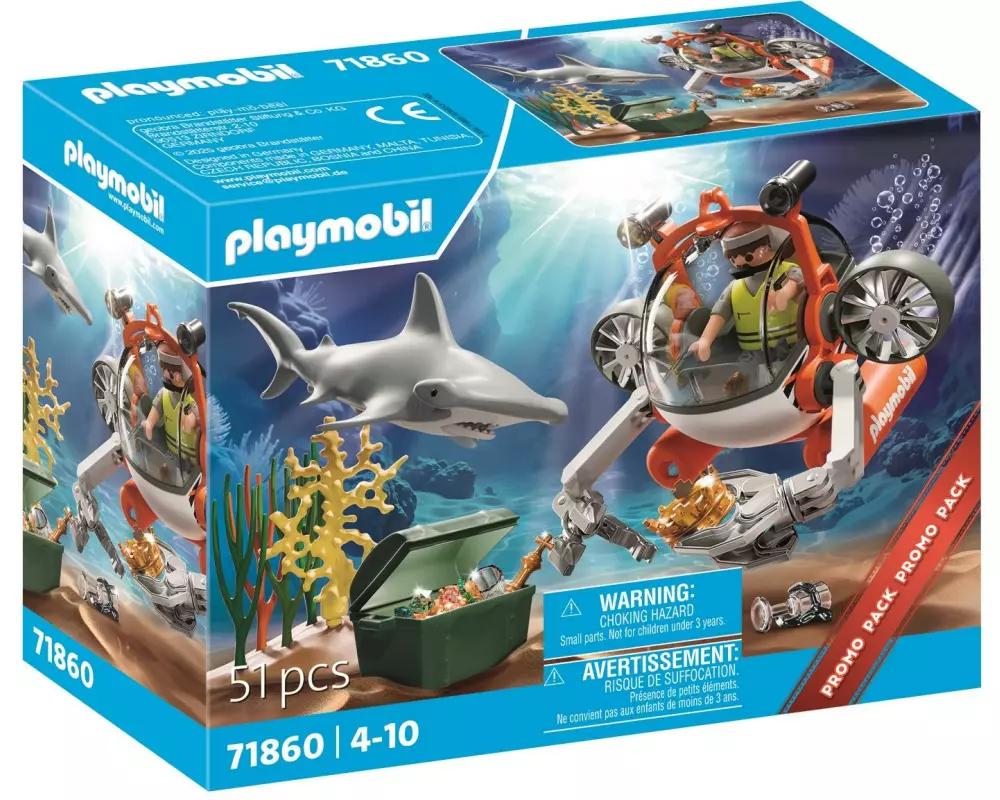 Playmobil Action Heroes Schatzsuche mit U-Boot 71860