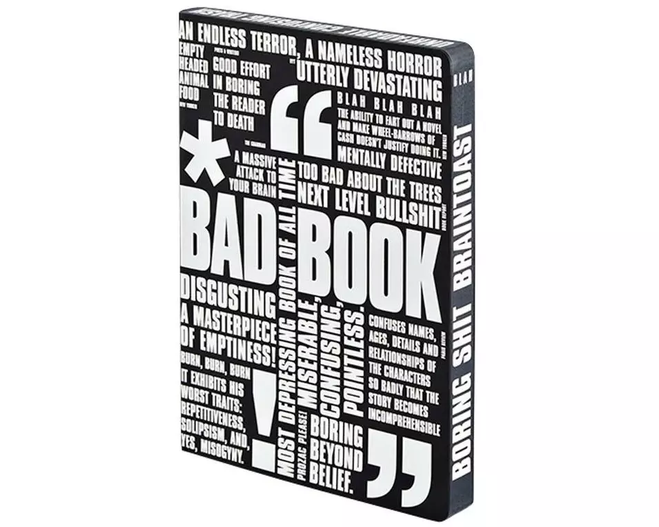 Nuuna Notizbuch Graphic L Bad Book 22 x 16.5 cm, Dot