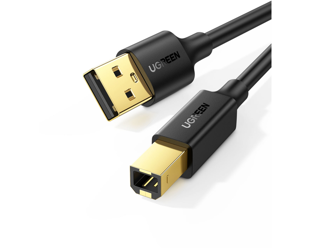 UGREEN Cable USB 2.0 AM/BM Print 10351 3m, Black