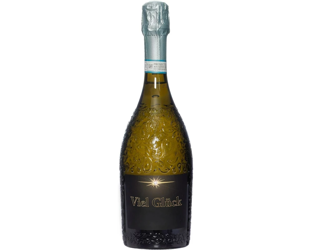 Dreams and Fantasy Geschenkidee Prosecco dark Viel Glück 750 ml